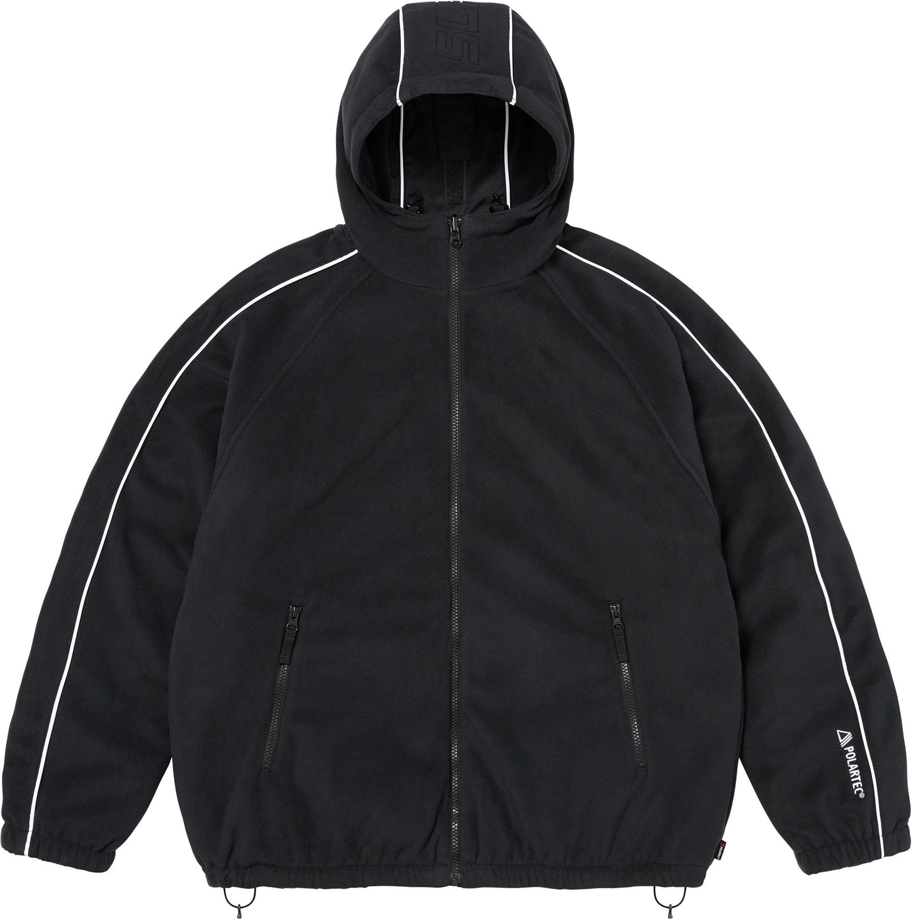 Polartec® Reversible Hooded Track Jacket view 2